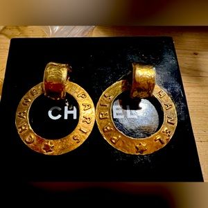 Vintage Chanel Statement Runway Earrings